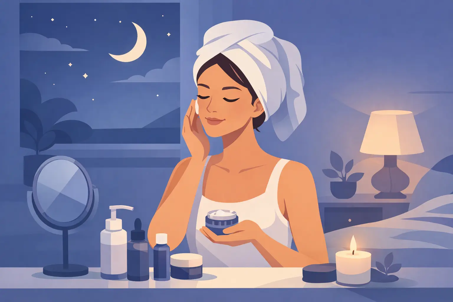 A Simple Night Skincare Routine That Works