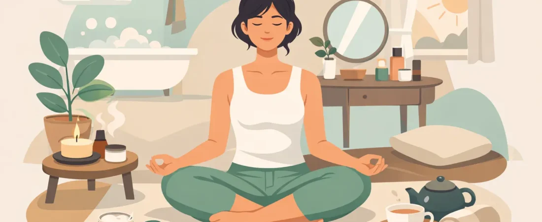 A Simple Self Care Routine at Home