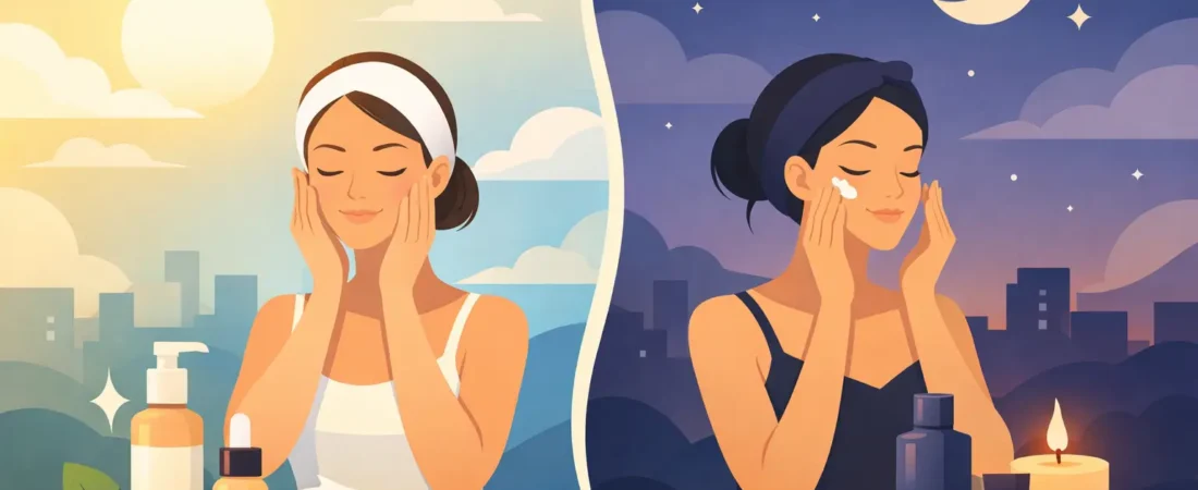 Morning vs Evening Skincare Explained