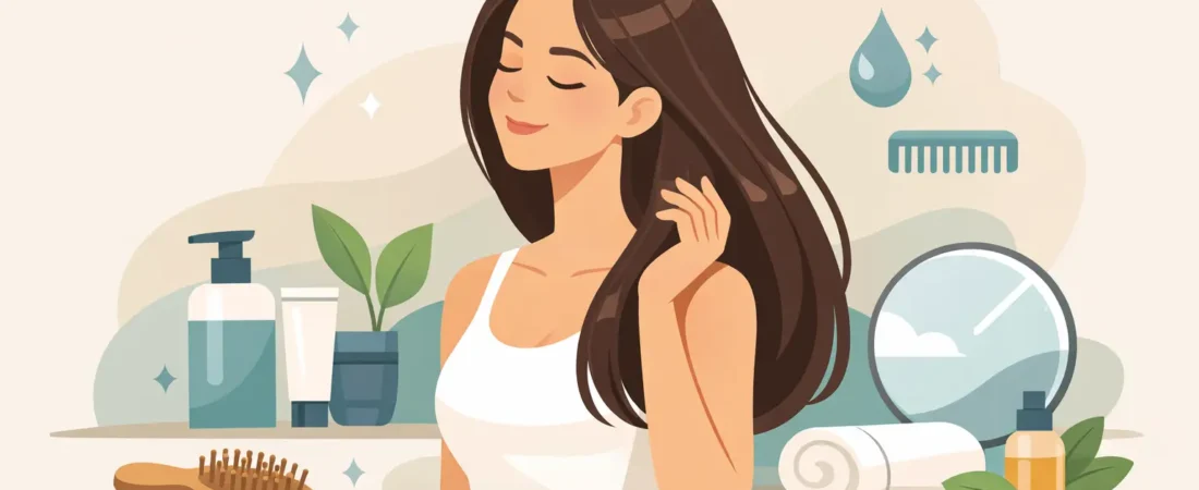 Healthy Looking Hair Routine That Feels Simple