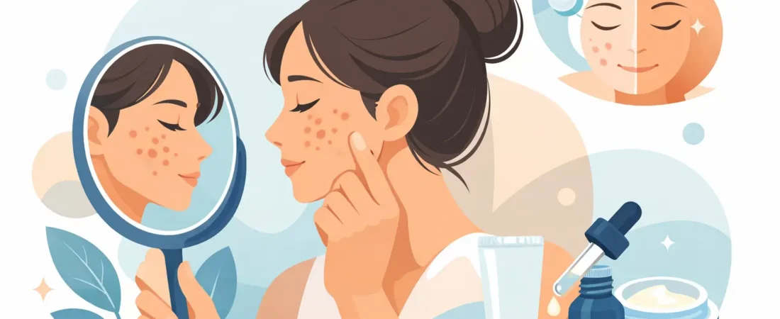 How to Fade Post Acne Marks Gently
