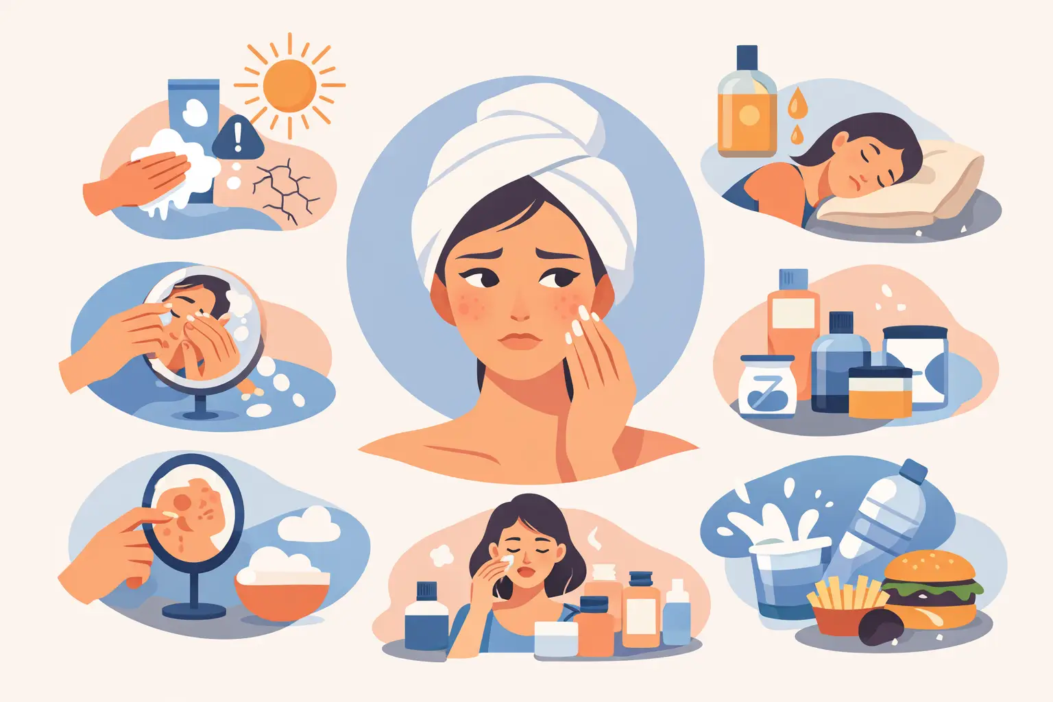 10 Top Skincare Mistakes to Avoid Every Day