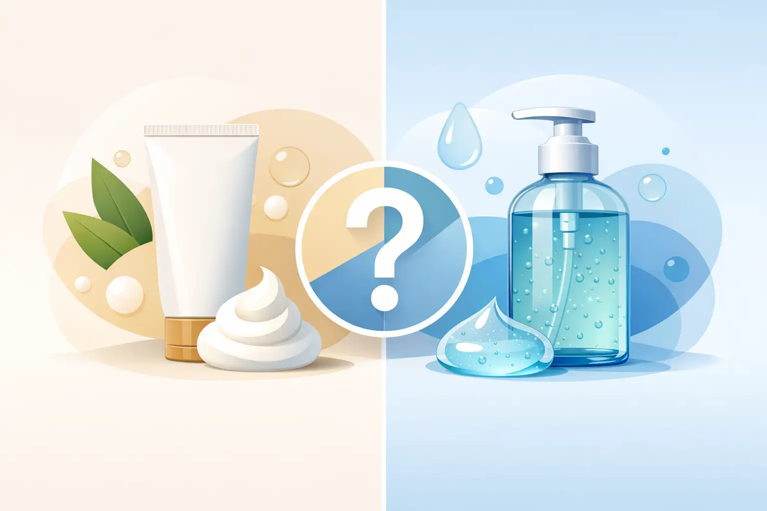 Cream Cleanser vs Gel Cleanser: Which Fits You?