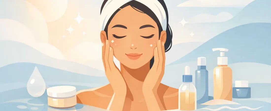 Glass Skin Routine Steps for a Calm Daily Glow
