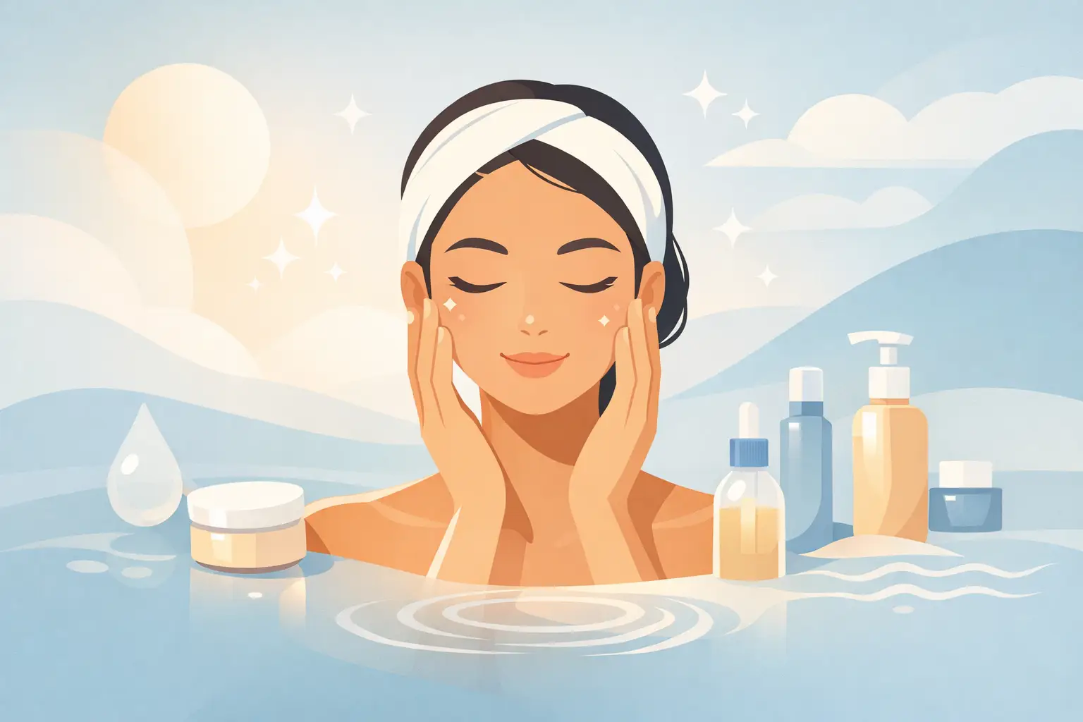 Glass Skin Routine Steps for a Calm Daily Glow