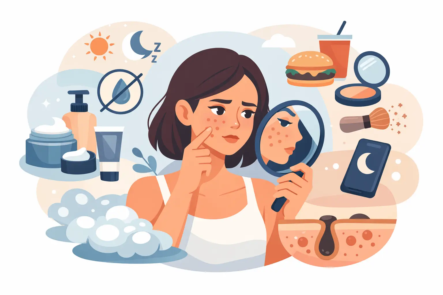 10 Everyday Skincare Mistakes Causing Breakouts