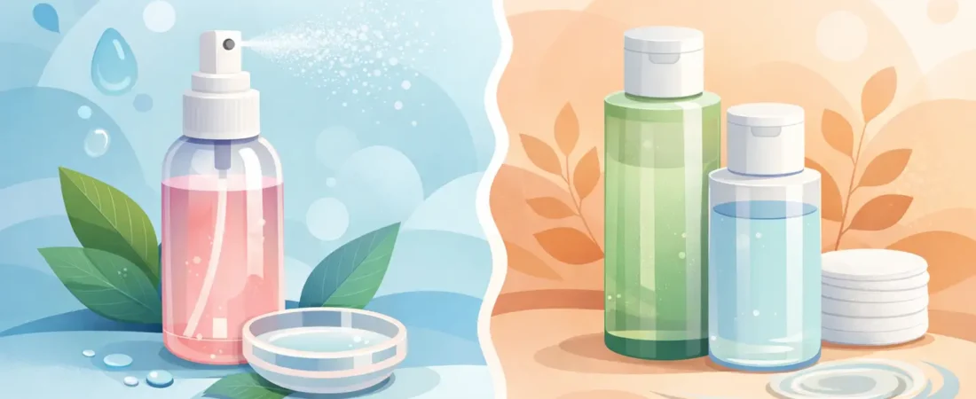Face Mist vs Toner: Which Does Your Skin Need?