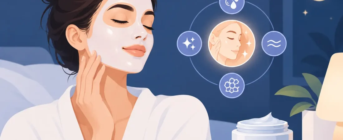 How a Night Mask for Glowing Skin Works