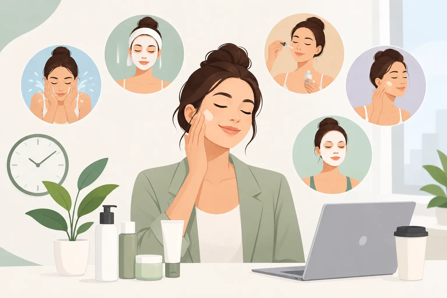 6 Skincare Routine Examples for Busy Days