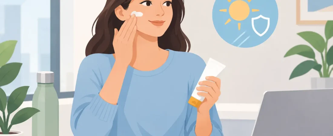 Can Sunscreen Be Reapplied Indoors? A Simple Guide