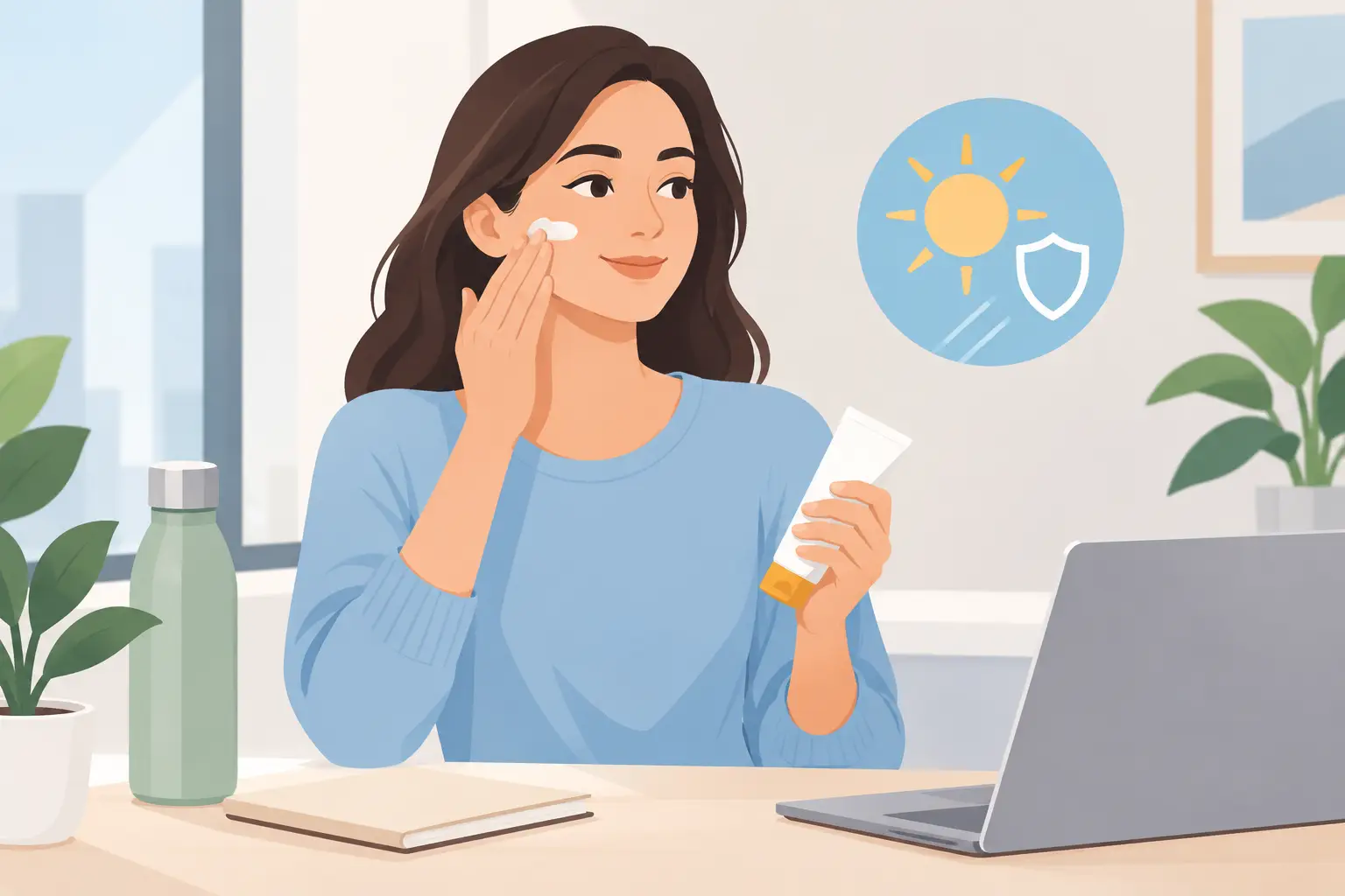 Can Sunscreen Be Reapplied Indoors? A Simple Guide