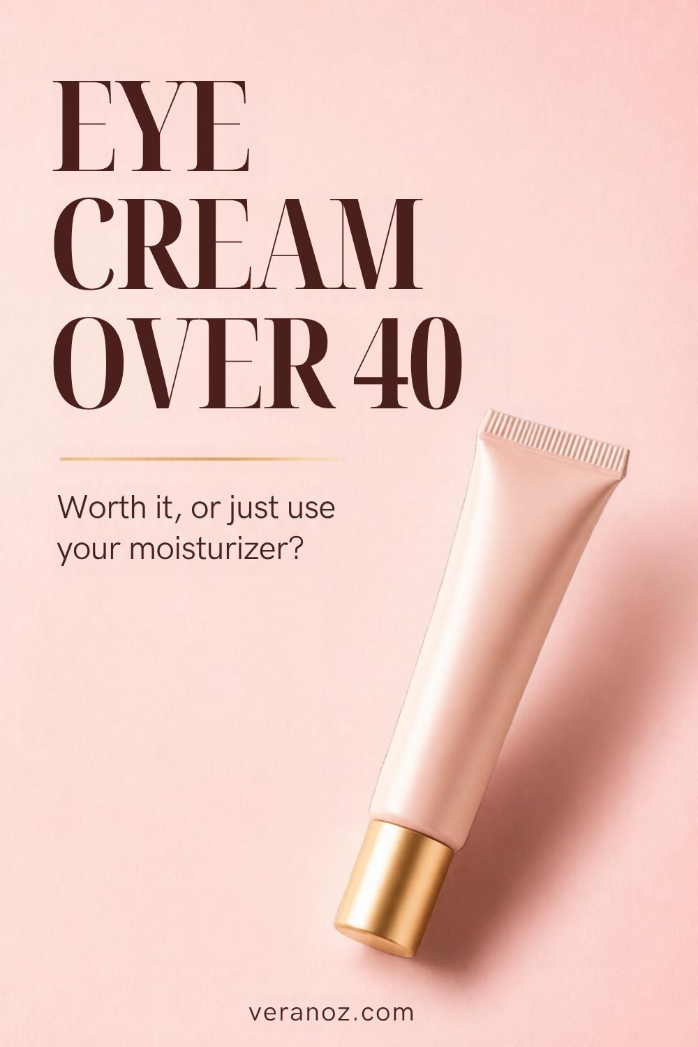 Is eye cream worth it over 40