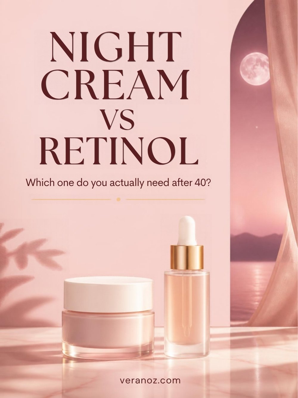 Night cream vs retinol over 40