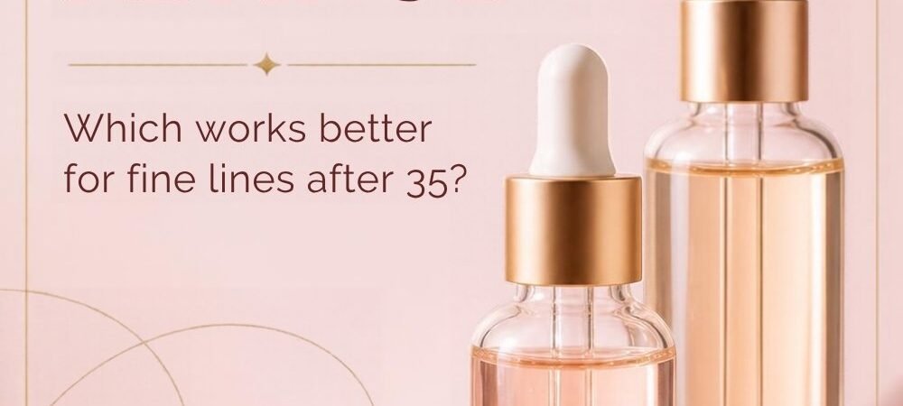 Peptides vs Retinol for Fine Lines: Which Works Better After 35? (And How to Use Both)