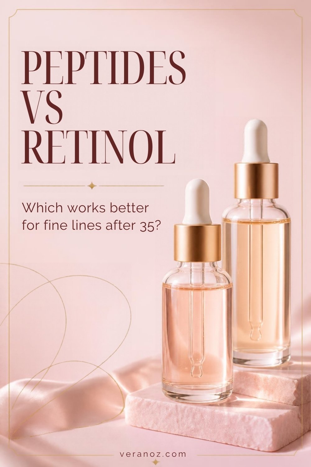 Peptides vs retinol for fine lines after 35